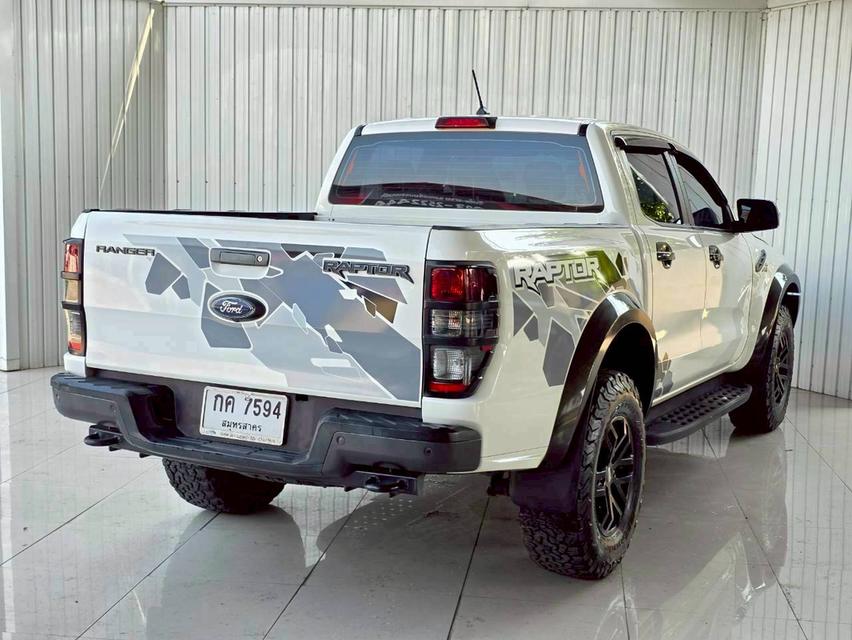 FORD RANGER 2.0 RAPTOR BI-TURBO 4WD ปี 2018 เกียร์A/T สีขาวโฉม DOUBLE CAB รูปที่ 6