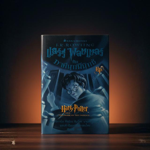 หนังสือแฮรี่พอตเตอร์กับภาคีนกฟินิกซ์ พิมพ์ครั้งที่1 (ปกแข็ง)