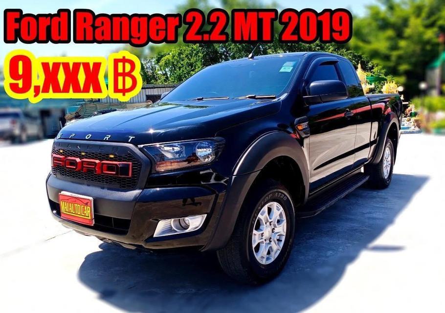 Ford Ranger Open Cab 2.2 XL+ Sport Hi-Rider 6MT 2019  มือเดียวป้ายแดง 1