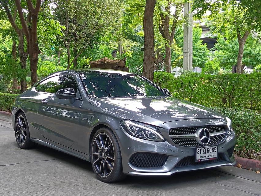 Mercedes Benz C43 3.0 W205 AMG 4MATIC 4WD Couper AT 2018จด2019  3