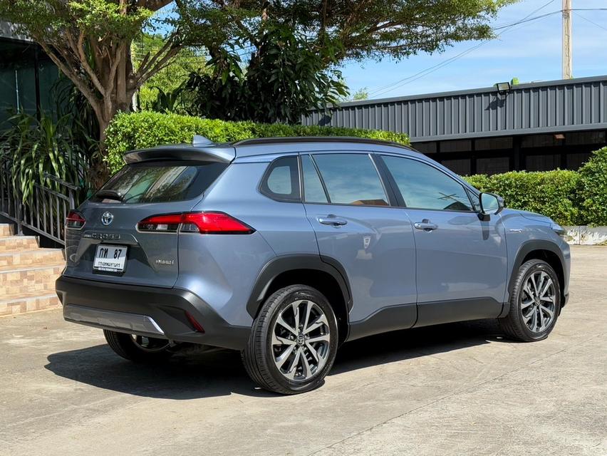 2021 TOYOTA CROSS HYBRID PREMIUM SAFETY รุ่น TOP รถมือเดียว วิ่งน้อย ประวัติศูนย์ครบ ไม่มีอุบัติเหตุครับ 3