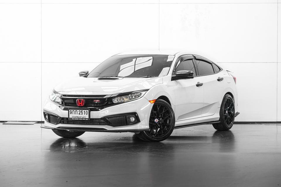 2019 HONDA CIVIC FC 1.5 RS TURBO สีขาว ไมล์ 69441 กม.