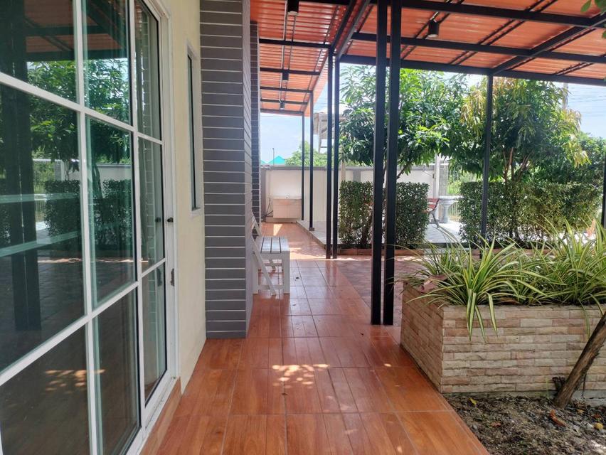 🏘️ขายบ้านเดี่ยวชั้นเดียว บ้านสไตล์รีสอร์ท ในหมู่บ้านกรีนเลค ทำเลดี ใกล้สนามบินสุวรรณภูมิ เนื้อที่ 282. ตร.ว 🤩 10