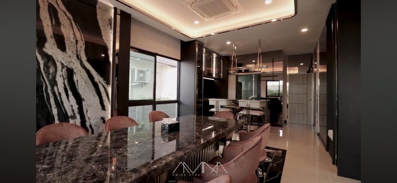 ให้เช่าบ้านเดี่ยว 2ชั้น โครงการ The city พระราม9-กรุงเทพกรีฑา บ้านหัวมุม 13