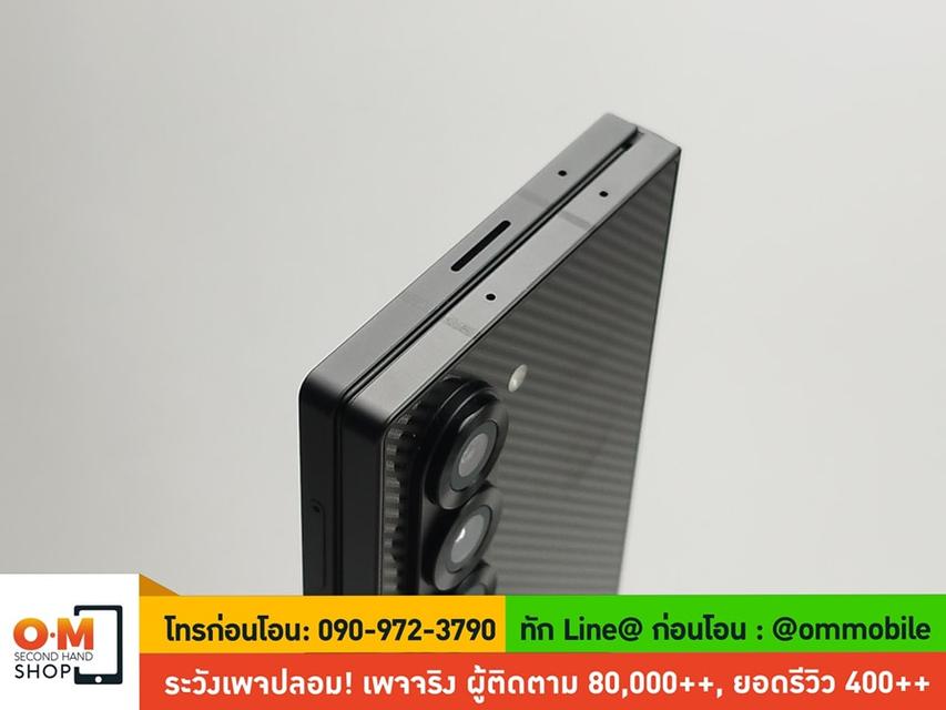 ขาย/แลก Samsung Z Fold6 12/256 Crafted Black ศูนย์ไทย ประกัน SC+ 24/07/2025 สภาพสวย ครบกล่อง เพียง 39,990 บาท 5