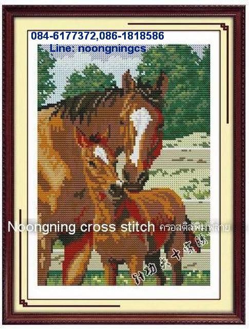 ร้าน Noongning Cross stitch ครอสติสพิมพ์ลาย จำหน่ายอุปกรณ์ครอสติส ภาพติดเพชร1495 5