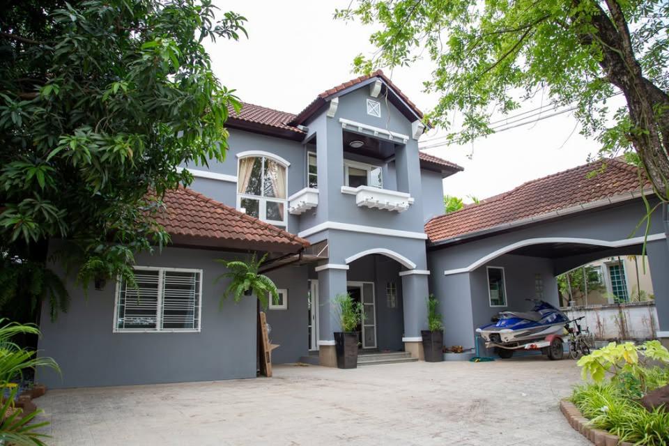 ให้เช่า บ้านเดี่ยวหรูริมน้ำ เฟอร์นิเจอร์ครบ ม.กฤษดา ศาลายา 2