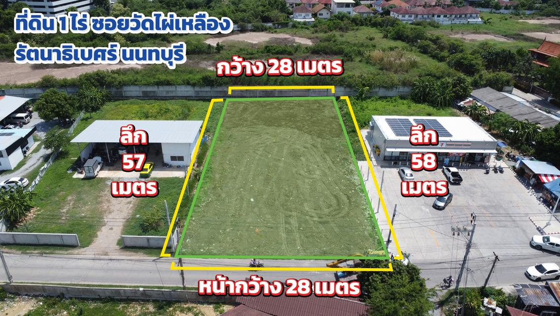 🌟 ที่ดินทำเลทอง รัตนาธิเบศร์–บางบัวทอง ✨ โอกาสสำหรับนักลงทุนและผู้ที่มองหาพื้นที่ศักยภาพ ใกล้เมือง เดินทางสะดวก ✨ 2