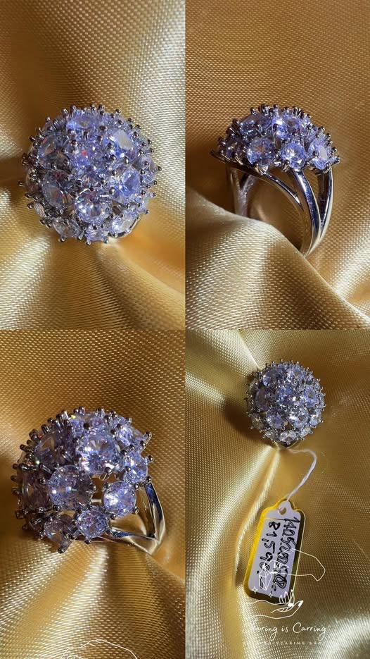 แหวนแฟชั่น เพชรแฟนซี CZ สวยน่ารักกกมาก แบบ บริดเจอตัน ราคา ฿3,590.- บาท รวมส่ง Bridgerton style