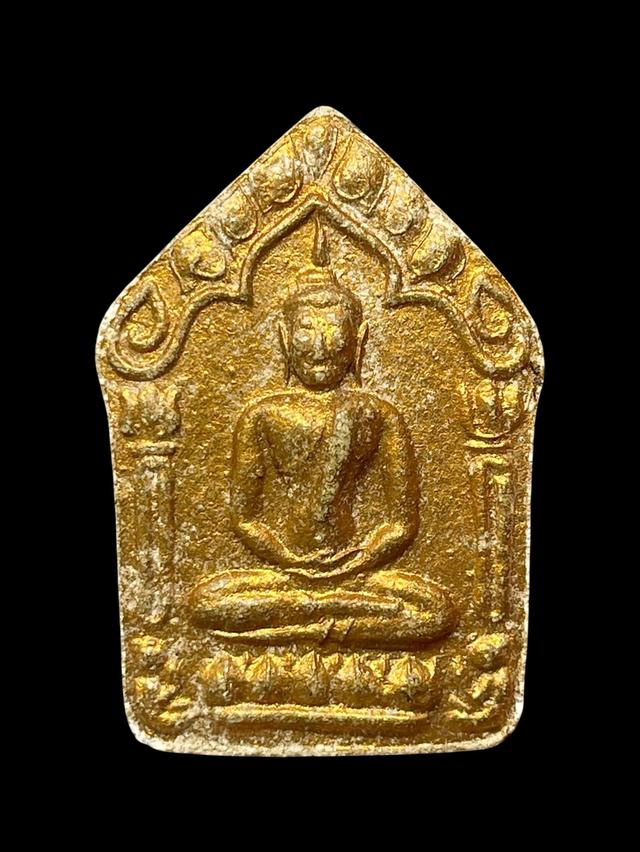 ขุนแผนผงพรายกุมาร หลวงปู่ทิม ปี15 บล็อกแรกB ทาบรอนซ์ทอง ฝังตะกรุดโทน