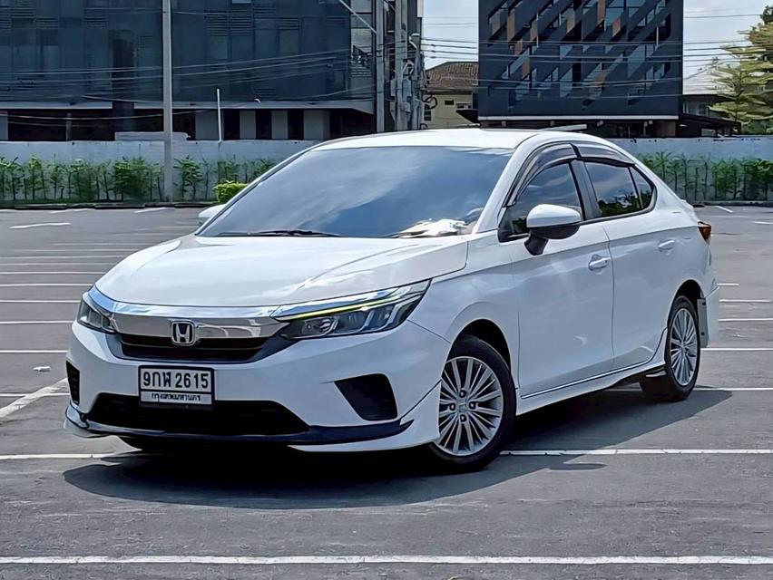 HONDA CITY 1.0 V Turbo โฉม ปัจจุบัน (4D) เกียร์ Auto สีขาว ปี 2020