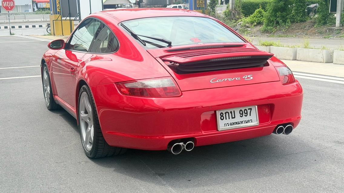 Porsche 911 Carrera 4S (997.1) 2006 สีแดง รถออก AAS เกียร์ธรรมดา 6 สปีด สภาพสะสม รูปที่ 14