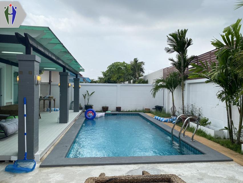 บ้านเดี่ยวพลูวิลล่าให้เช่าห้วยใหญ่ 3 ห้องนอนให้เช่า 37,000 บาท 1