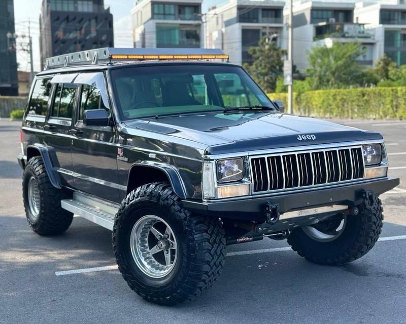 ✅JEEP Cherokee ปี 1997 ทรงรถถัง เมกา พร้อมจำหน่ายคับ✅ รหัส QT53 7