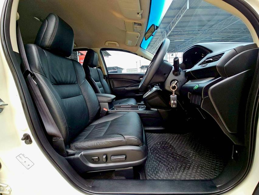รหัสรถ SEZ8384 📌Honda Cr-v 2.0 E 4WD เกียร์ ออโต้ เบนซิน สี ขาว ปี 2013 9