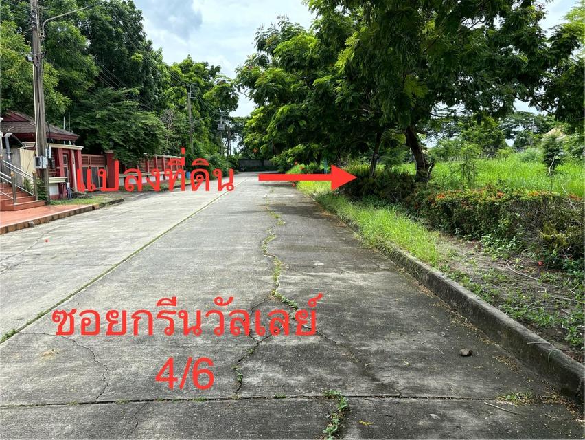 ขายที่ดินเปล่ารูปแปลงสี่เหลี่ยม 516 ตรว. ในสนามกอล์ฟ หมู่บ้านกรีนวัลเลย์ ถนนบางนา-ตราด กม.15  3