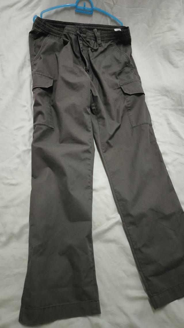 กางเกง Cargo Top Valu สีเขียว-ขี้ม้า 34"-37" รูปย่อยที่ 2