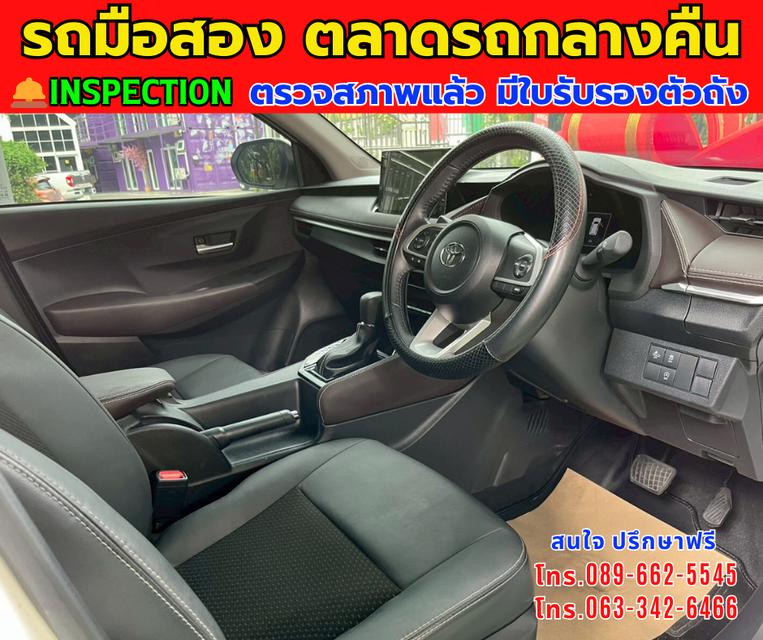 🚘ปี2025 Toyota Yaris Ativ 1.2 Smart ⭐ไมล์แท้ 10,xxx กม.  ⚙️เครื่องเบนซิน ✨เกียร์ออโต้ 12