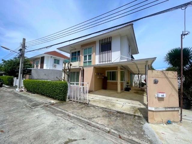 บางกรวย-ไทรน้อย โลตัส ปิยวรารมย์นนทบุรี 900 ม รร.สารสาสน์วิเทศไทรน้อย358 ม.ให้เช่าบ้านเดี่ยว 2 ชั้น 50 ตร.วา. 200 ตร.ม.  1