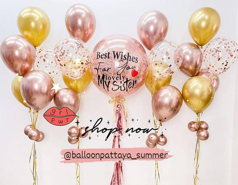 ร้านลูกโป่งวันเกิดพัทยา ราคาถูกที่สุด Balloon pattaya Summer 6