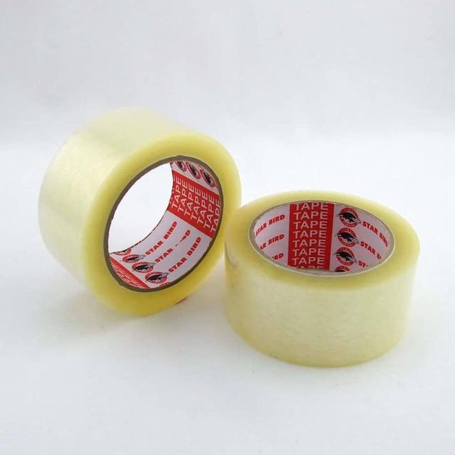 เทปปิดกล่องstarbird เทปใสstarbird เทปโอพีพีstarbird เทปปิดกล่องสตาร์เบิร์ด เทปปิดกล่อวใส เทปใสไร้เสียง เทปกาวแพ็คกล่อง โรงงานเทปปิดกล่อง 0655652847 4