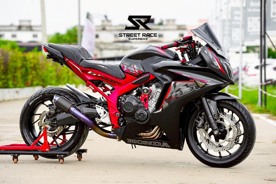 2016 Hisun cbr650f ปี 2016 โครงแดง สายหล่อแต่งครบ! 11
