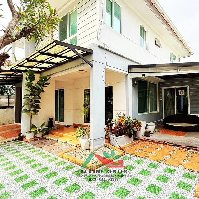 ขายบ้านเดี่ยว63.6ตรว. โครงการ ชัยพฤกษ์ วัชรพล ถ.สุขาภิบาล5 หลังใหญ่ ต่อเติมครบ ต่อรองได้ 2