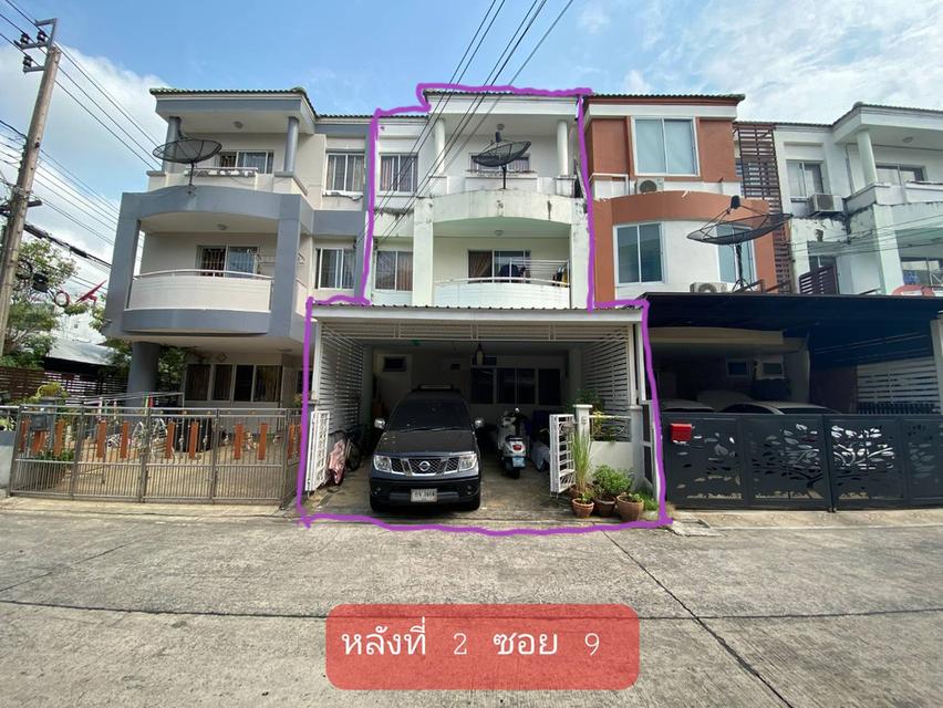 ขายทาวน์โฮม 3 ชั้น มายโฮม ทาวน์ เทพารักษ์ กม.1  1