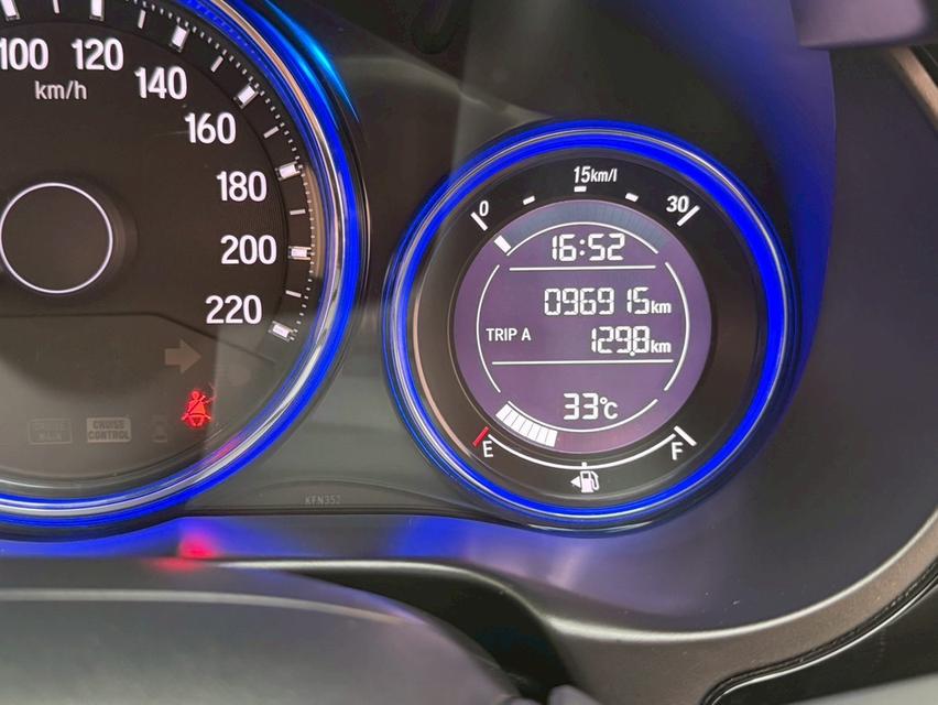 HONDA CITY 1.5SV i-VTEC TOP 2015 สีเทา MINOR CHANGE 10