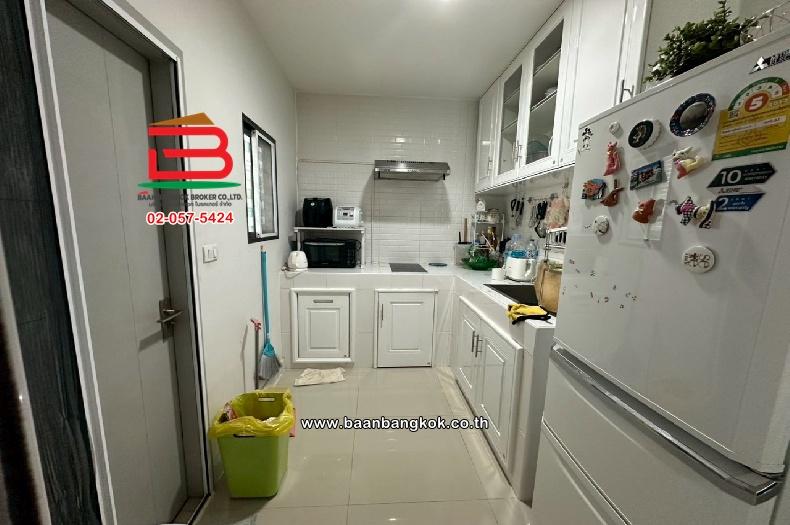 บ้านเดี่ยว หมู่บ้านเพฟ (รามอินทรา-วงแหวน) เนื้อที่ 62.2 ตร.ว ซ.กาญจนาภิเษก 4 แขวงออเงิน เขตสายไหม กรุงเทพมหานคร 6