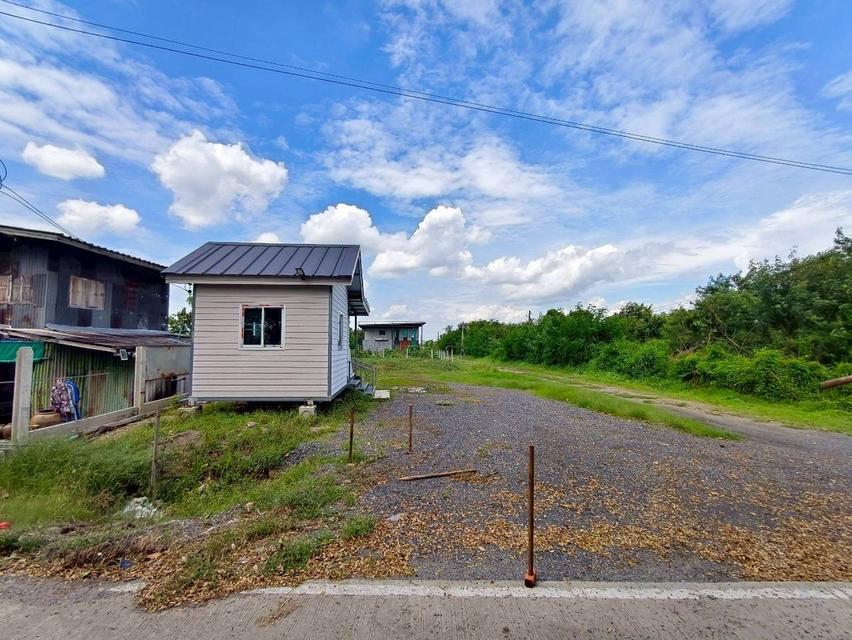 Vายด่วน ที่ดินบางหลวง 93.6 ตารางวา เลียบคลองพระยามหาโยธา ถมแล้ว อ.เมืองปทุม จ.ปทุมธานี