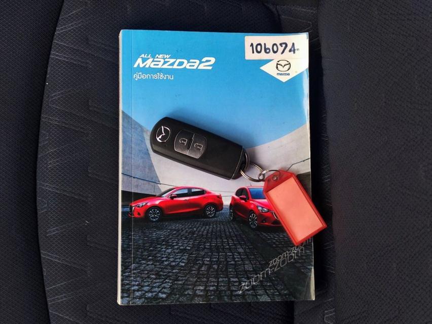 รหัสรถ CAT697 2015 Mazda 2 Skyactiv 1.5L ดีเซล  16