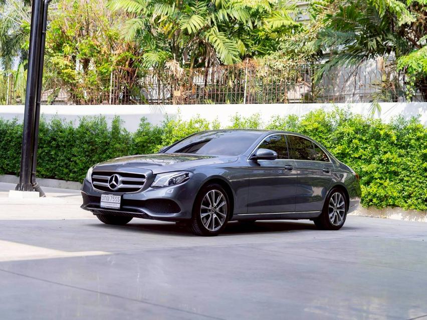 Mercedes Benz E350e Avantgarde รถสวยการันตีไม่มีชน ไม่ใช่รถน้ำท่วม Plug-in Hybrid ปีจด 2018