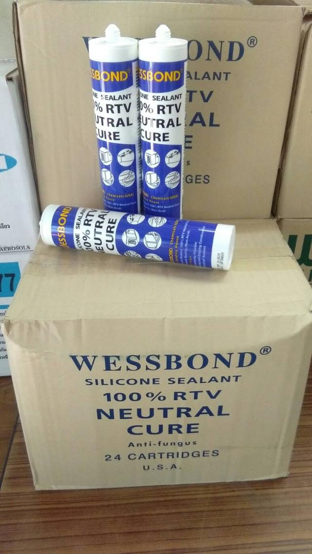 Wessbond Neutral ซิลิโคนกันเชื้อรา ซิลิโคนยาแนวใช้กับพื้นที่ที่มีความชื้น