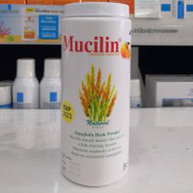 รูป Mucillin fiber รสส้ม 400 g ไฟเบอร์ธรรมชาติ เพิ่มกากใย  1