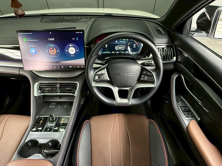BYD SEALION 6,1.5 PREMIUM DM-i PLUG INHYBRID ปี2024 จดทะเบียน ปี 2025 สีขาว วารันตรีศูนย์ยังเหลือ 📍📍ไมล์แท้ 36,824 km. รูปที่ 12