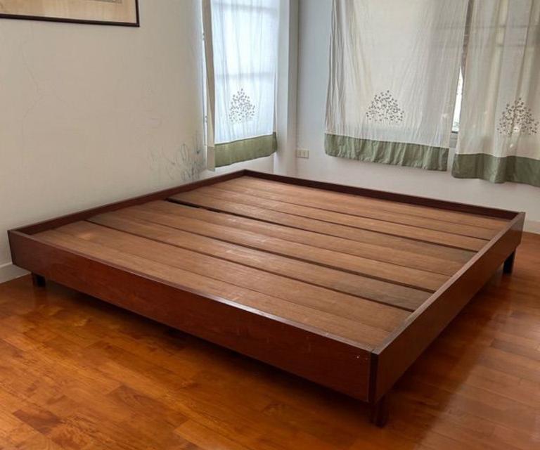 เตียงไม้ ไม่มีหัวเตียง 3