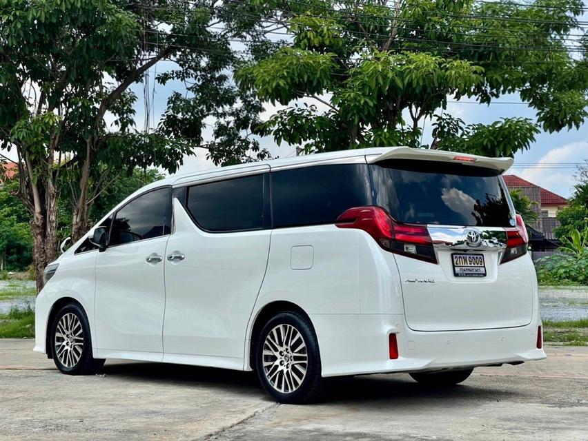 TOYOTA ALPHARD 2.5 SC PACKAGE ปี17 สีขาว เบนซิน รูปที่ 3