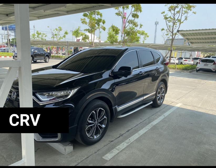 CRV1.6ELดีเซลปี2021รุ่นtop g5mcสีดำซันรูฟ4WD