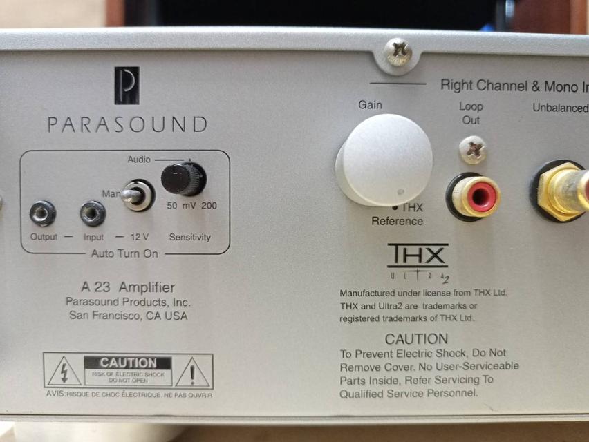 ขายเพาเวอร์แอมป์ไฮเอ็นด์ Parasound Halo A23 18