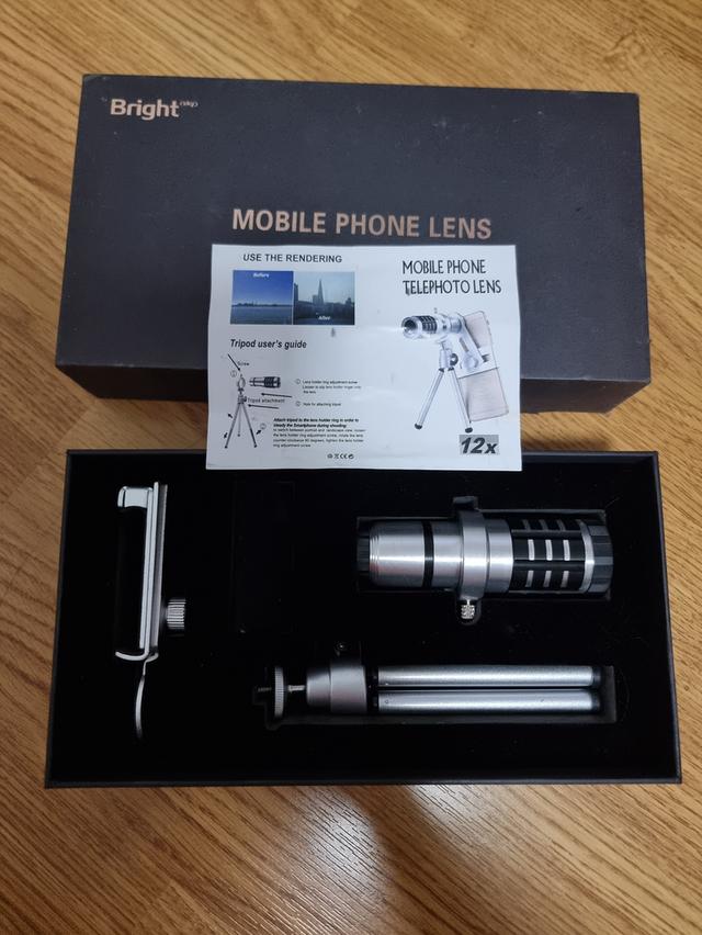 เลนส์ซูมพร้อมขาตั้ง อุปกรณ์เสริมมือถือ เพื่อสนุกกับการถ่ายรูป ถ่ายคลิปวิดีโอ 1200 บาท 2