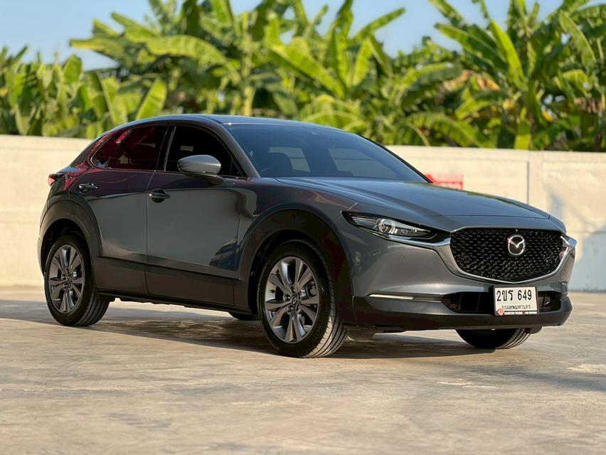 ปี 2021 MAZDA CX-30, 2.0 SP โฉม ปี19-ปัจจุบัน สีเทา เกียร์ออโต้ เครื่องเบนซิน มือเดียวป้ายแดง รูปที่ 2