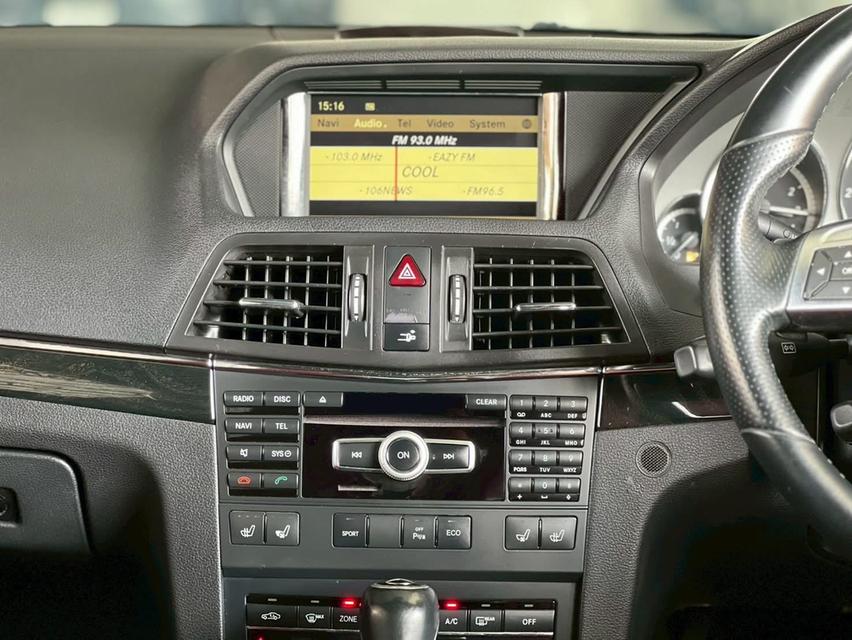 2013 BENZ E-CLASS, E200 COUPE CGI 10