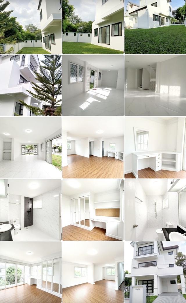 บ้าบเดี่ยว 3 ชั่น รามอินทรา 109 เนื้อที่ 61.5 ตร.ว. 4 นอน 4 น้ำ 1 จอด ใกล้แฟชั่นไอส์แลนด์ BTS บางชัน 14