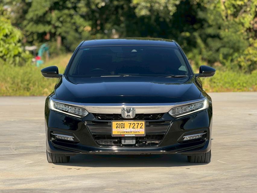 HONDA ACCORD G10   Sedan MY19 Sedan 4dr Hybrid TECH-CVT TOP FWD 2.0 สีดำ   เกียร์ออโต้ ปี 2019 5