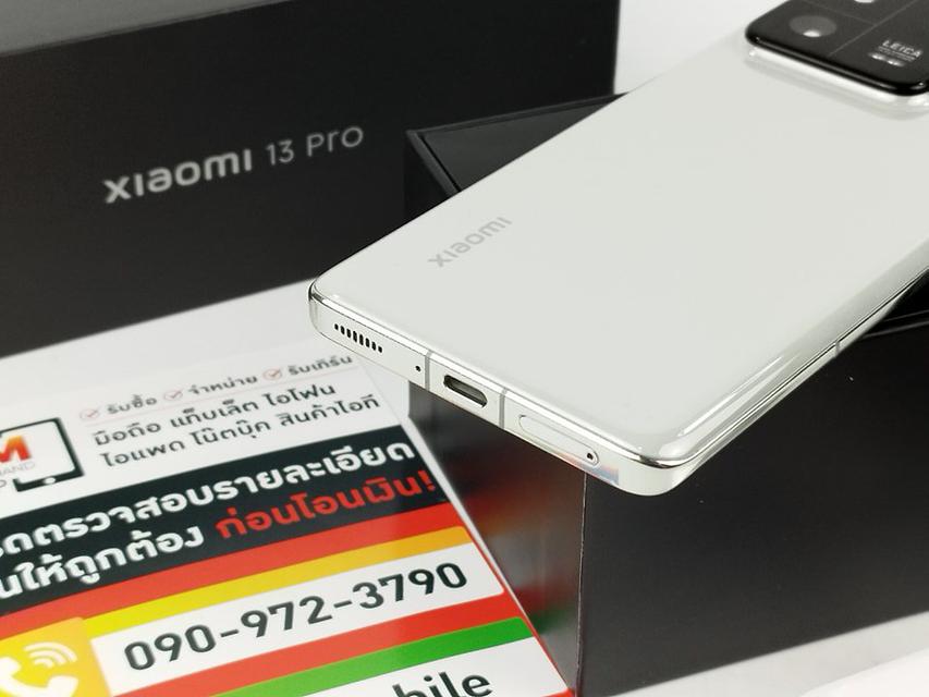 ขาย/แลก Xiaomi 13 Pro 12/256 Green Snapdragon8 Gen2 สวยมาก ครบกล่อง เพียง 27,900 บาท 6