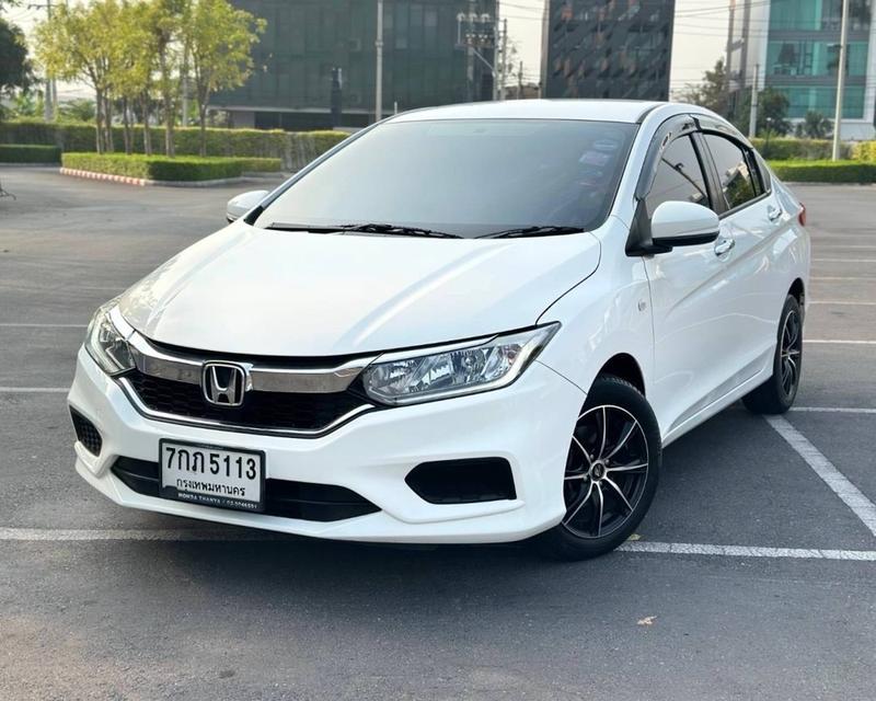 รหัส QT5113 Honda City 1.5 V+ เกียร์ Auto สีขาว ปี2018จด2018 แท้ (MNC) 6