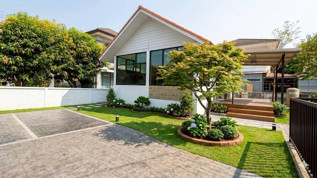 Navara Rangsit -klong 2 นาวาร่า รังสิต คลอง 2 : บ้านเดี่ยว 1 ชั้น 70.7 ตร.ว ใกล้ห้างฟิวเจอร์ปาร์ค ใกล้สนามบิน ใกล้ตลาดไท ราคาไม่ถึง 2 ล้าน 11