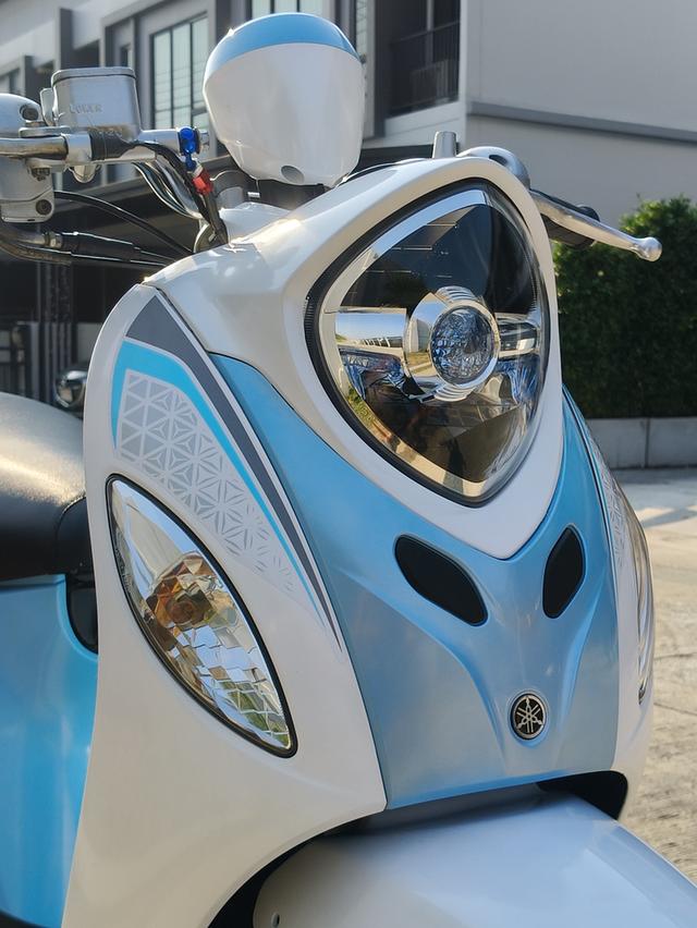 Yamaha Fino125i ปี2018 สีขาวฟ้ามุก รูปที่ 8