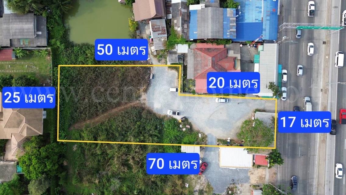 ที่ดินเปล่า 1 ไร่ ติดถนนกาญจนาภิเษก ซอยวัดพระนอน ใกล้ตลาดพระปิ่น 3 11